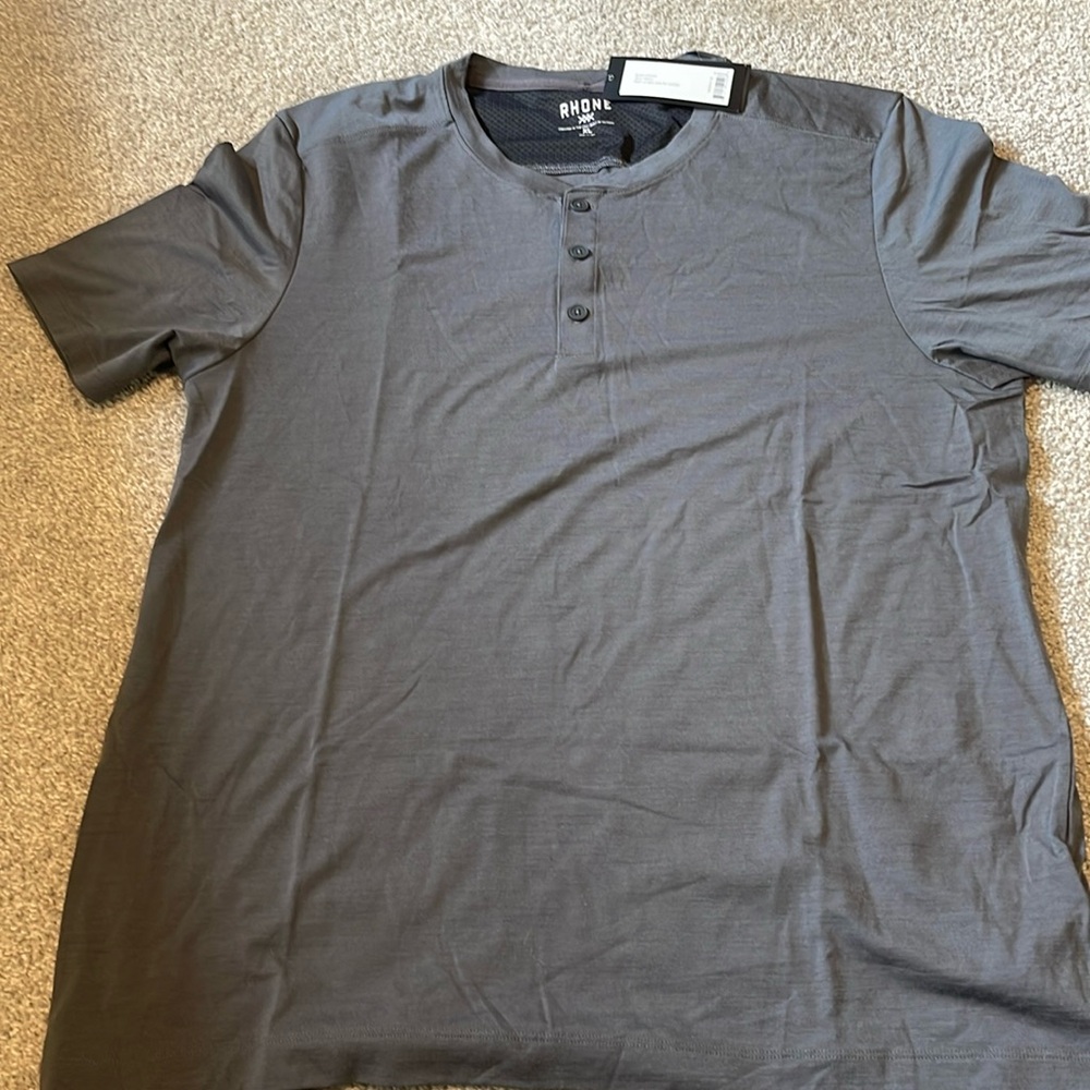 Rhône recreation tee gray XL